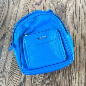 Calvin Klein Small Blue Backpack